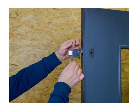 Bijzet insteekslot