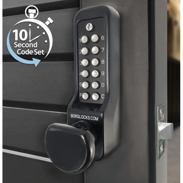 Borglocks 7101 ECP marine met knopkruk