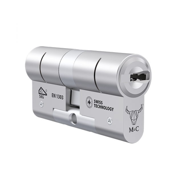 M&C Minos cilinder met kerntrekbeveiliging (10x) SKG*** M&C Minos cilinder met kerntrekbeveiliging (10x) SKG***
