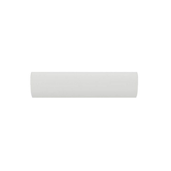Doorline tochtborstel met metalen klep wit