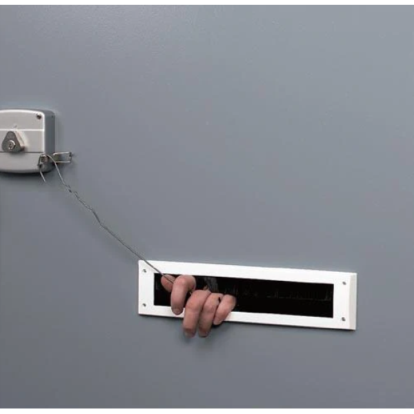 SecuMax brievenbusbeveiliger staal zilver grijs