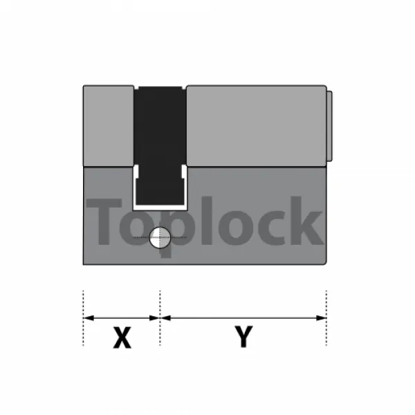 M&C Matrix cilinder met kerntrekbeveiliging SKG