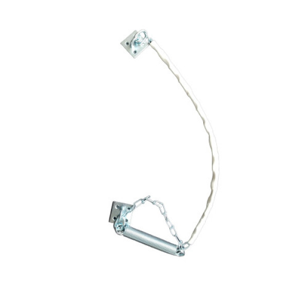 Toplock stormketting voor deuren tot 40kg wit RVS Toplock stormketting voor deuren tot 40kg wit RVS
