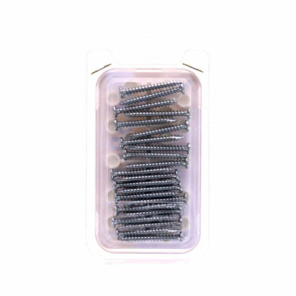 Secu anti-inbraakschroeven 22 stuks wit Secu anti-inbraakschroeven 22 stuks wit