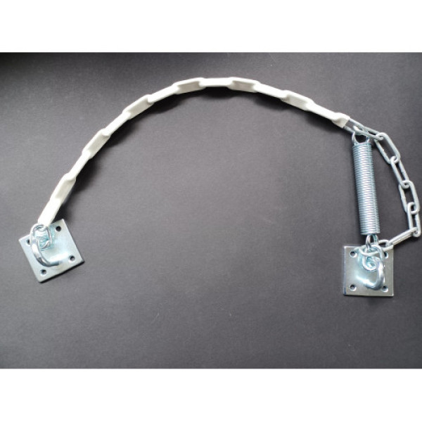 Toplock stormketting voor zware deuren tot 60 kg wit RVS Toplock stormketting voor zware deuren tot 60 kg wit RVS