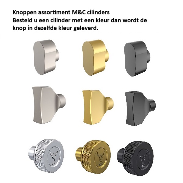 M&C Minos cilinder met kerntrekbeveiliging (10x) SKG*** M&C Minos cilinder met kerntrekbeveiliging (10x) SKG***