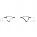 M&C Move oplegslot met knop SKG** (verstelbaar)
