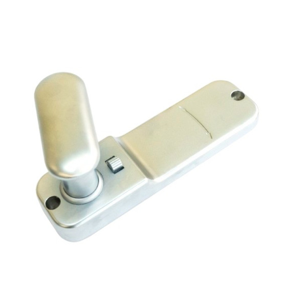Toplock 2010 Mechanisch code bijzetslot zilver
