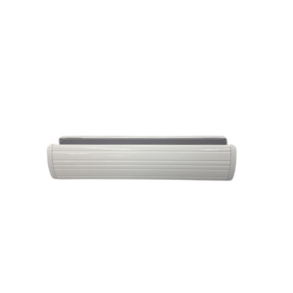 AMI Briefplaat met Koker en Tochtklep EP 965 – Wit (RAL 9010)